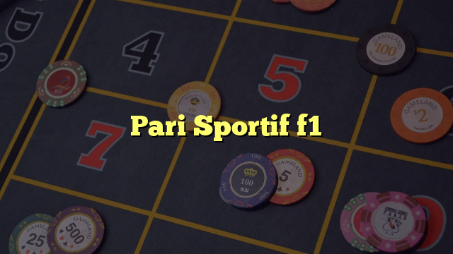 Pari Sportif f1