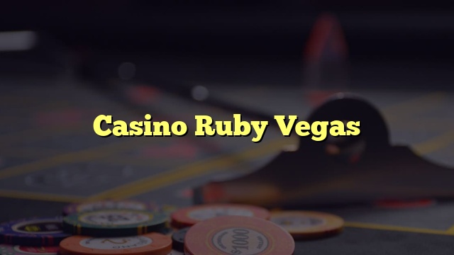Casino Ruby Vegas