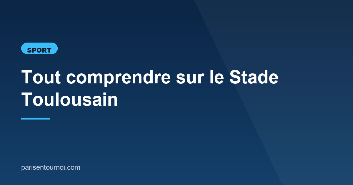 Illustration de l'article consacré au Stade Toulousain